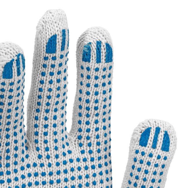 Перчатки трикотажные усиленные, с ПВХ точкой, 7 класс вязки Россия Перчатки трикотажные усиленные, с ПВХ точкой, 7 класс вязки Россия