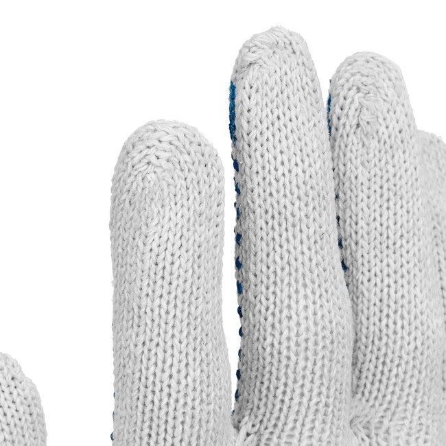 Перчатки трикотажные усиленные, с ПВХ точкой, 7 класс вязки Россия Перчатки трикотажные усиленные, с ПВХ точкой, 7 класс вязки Россия