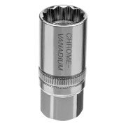 Головка торцевая свечная, магнитная, двенадцатигранная, 21 мм, под квадрат 1/2 Gross Головка торцевая свечная, магнитная, двенадцатигранная, 21 мм, под квадрат 1/2 Gross