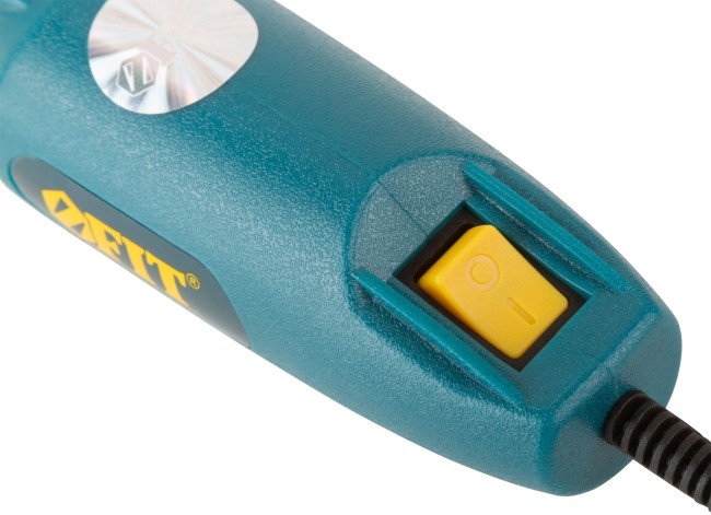 Гравировальная машина мини 12 Вт; 12000 об/мин; 3,2 мм; адаптер; набор насадок; алюмин. кейс