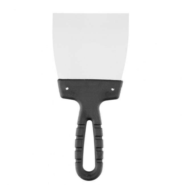 Шпательная лопатка из нержавеющей стали, 100 мм, пластмассовая ручка Sparta Шпательная лопатка из нержавеющей стали, 100 мм, пластмассовая ручка Sparta
