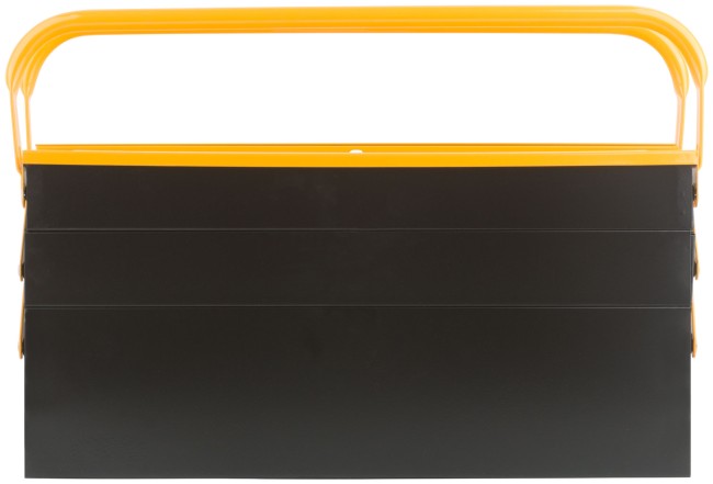 Ящик для инструмента металлический с 4-мя раздвижными отделениями  420х200х200 мм