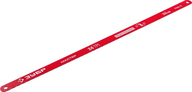 ЗУБР МАСТЕР-24, 24 TPI, 300 мм, 10 шт, гибкое полотно по металлу (15853-24-10)