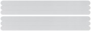 Полоски клейкие противоскользящие прозрачные, набор 6 шт., 20х380 мм