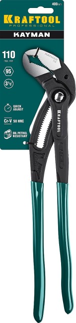 KRAFTOOL KAYMAN, 400 мм, переставные клещи (22353-40)