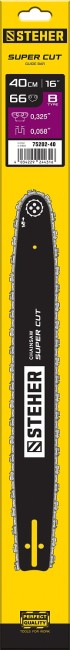 STEHER type B, шаг 0.325″, паз 1.5 мм, 40 см, шина для бензопил (75202-40)