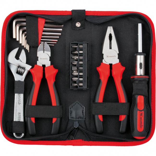Набор инструментов бытовой, 22 предмета Matrix Набор инструментов бытовой, 22 предмета Matrix