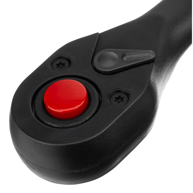 Ключ-трещотка 1/2, 72 зуба, с быстрым сбросом, CrV, двухкомпонентная рукоятка Matrix Ключ-трещотка 1/2, 72 зуба, с быстрым сбросом, CrV, двухкомпонентная рукоятка Matrix