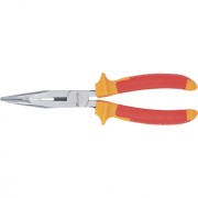 Длинногубцы изогнутые Insulated, 200 мм, двухкомпонентные рукоятки Matrix Professional