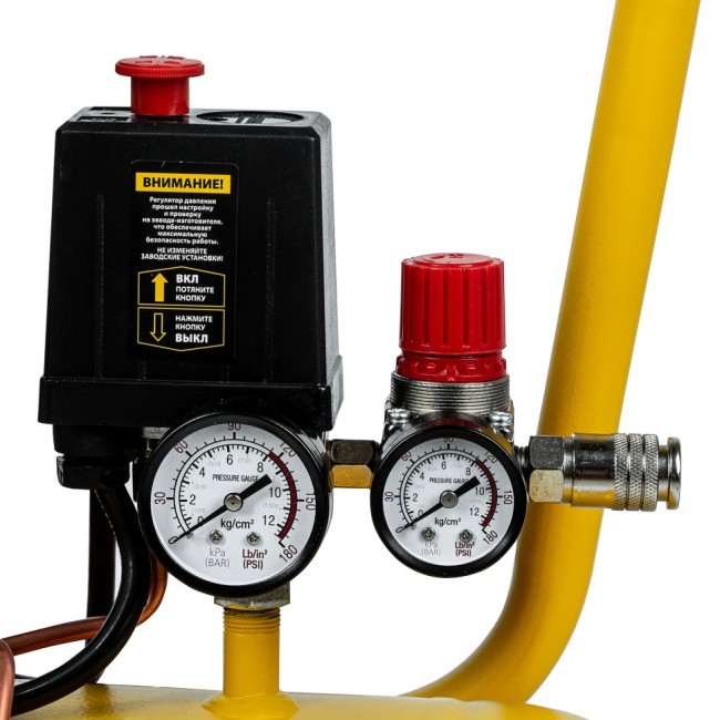 Компрессор воздушный DCV2200/50, прямой привод, 2.2 кВт, 50 литров, 380 л/мин Denzel Компрессор воздушный DCV2200/50, прямой привод, 2.2 кВт, 50 литров, 380 л/мин Denzel