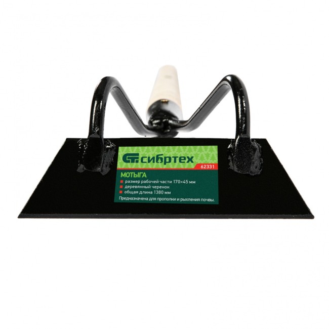 Мотыга стальная, 170 х 45 х 1380 мм, деревянный черенок, Россия, Сибртех Мотыга стальная, 170 х 45 х 1380 мм, деревянный черенок, Россия, Сибртех