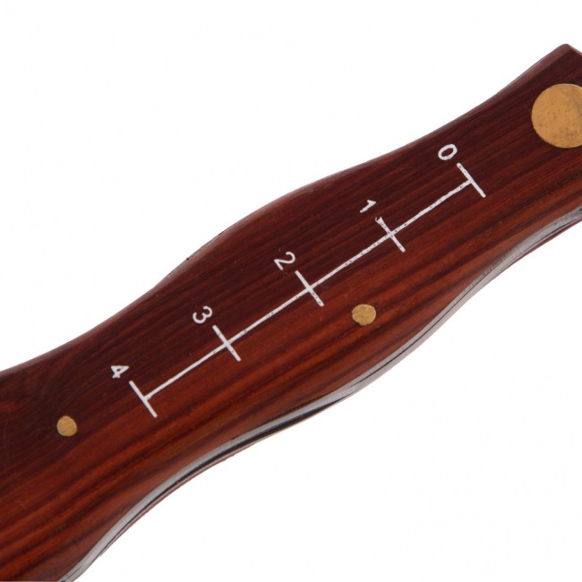 Нож грибника складной, 145 мм, деревянная рукоятка, Palisad Нож грибника складной, 145 мм, деревянная рукоятка, Palisad