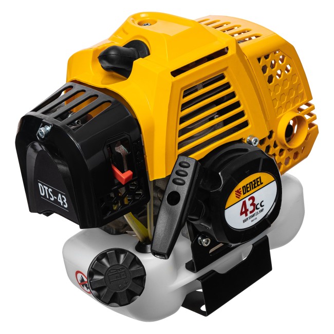 Триммер бензиновый DTS-43, 43 см3, неразъемная штанга, состоит из 2 частей Denzel Триммер бензиновый DTS-43, 43 см3, неразъемная штанга, состоит из 2 частей Denzel