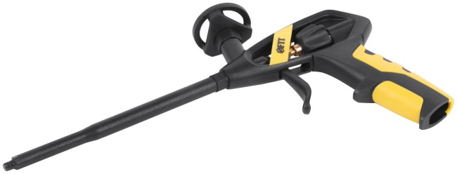 Пистолет для монтажной пены, Профи, усиленный, прорезиненная ручка, тефлоновое покрытие