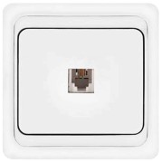 Розетка телефонная, скрытая установка "UNIVERSAL"