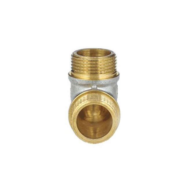 Угольник лат реборд Ду20 р/р никель ГОСТ 32585 Aquasfera 9005-02