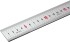 ЗУБР Про-20, длина 0.20 м, усиленная нержавеющая линейка, Профессионал (34280-020)