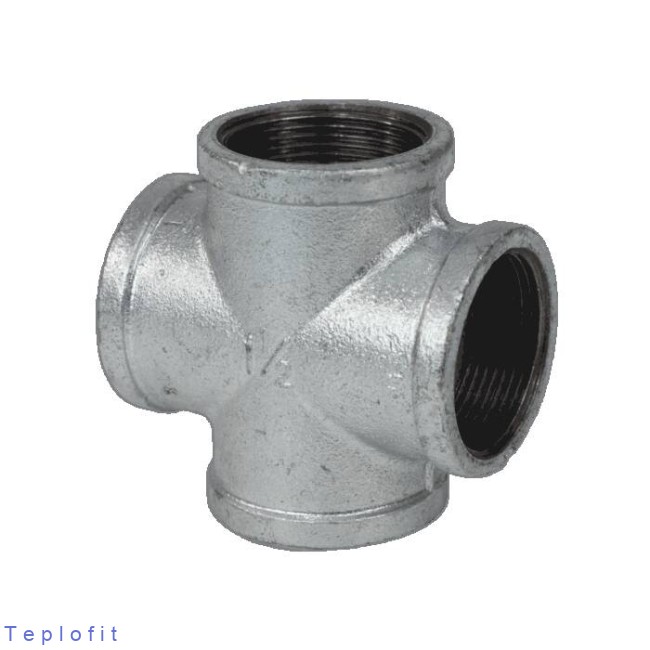 "Крест чуг Ду32 (1 1/4"") м/м Fittex PLUS"