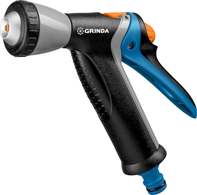 GRINDA BM-R, плавная регулировка, курок сзади, металлический с TPR, поливочный пистолет, PROLine (8-427311) GRINDA BM-R, плавная регулировка, курок сзади, металлический с TPR, поливочный пистолет, PROLine (8-427311)