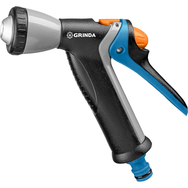 GRINDA BM-R, плавная регулировка, курок сзади, металлический с TPR, поливочный пистолет, PROLine (8-427311) GRINDA BM-R, плавная регулировка, курок сзади, металлический с TPR, поливочный пистолет, PROLine (8-427311)