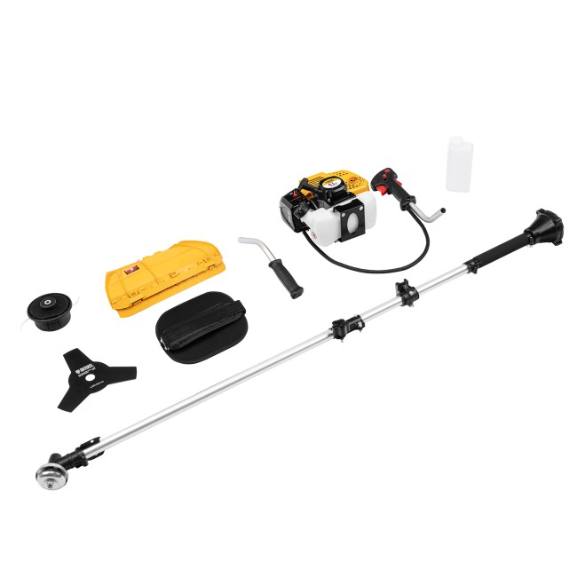 Триммер бензиновый DTS-43S, 43 см3, разъемная штанга, состоит из 2 частей Denzel Триммер бензиновый DTS-43S, 43 см3, разъемная штанга, состоит из 2 частей Denzel