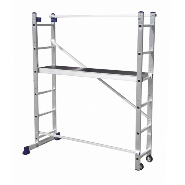 Алюминиевая лестница помост 3 В 1 (арт. в серт.: 1415206) Россия Алюминиевая лестница помост 3 В 1 (арт. в серт.: 1415206) Россия