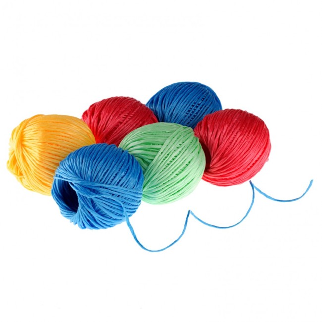 Набор шпагатов полипропиленовых, 6 шт, 2 мм, L 60 м, MIX цветов, Россия Сибртех Набор шпагатов полипропиленовых, 6 шт, 2 мм, L 60 м, MIX цветов, Россия Сибртех