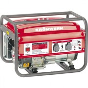 Генератор бензиновый KB 2500, 2.4 кВт, 220 В/50 Гц, 15 л, ручной старт Kronwerk Генератор бензиновый KB 2500, 2.4 кВт, 220 В/50 Гц, 15 л, ручной старт Kronwerk