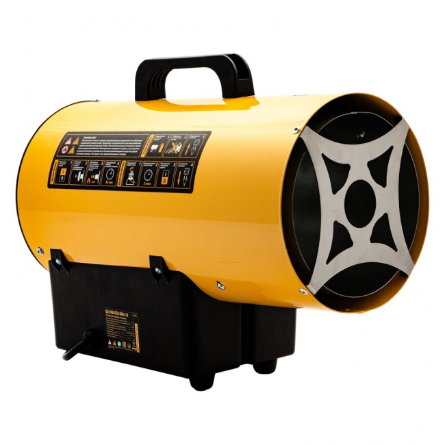 Газовая тепловая пушка GHG-10, 10 кВт, 300 м3/ч, пропан-бутан Denzel Газовая тепловая пушка GHG-10, 10 кВт, 300 м3/ч, пропан-бутан Denzel