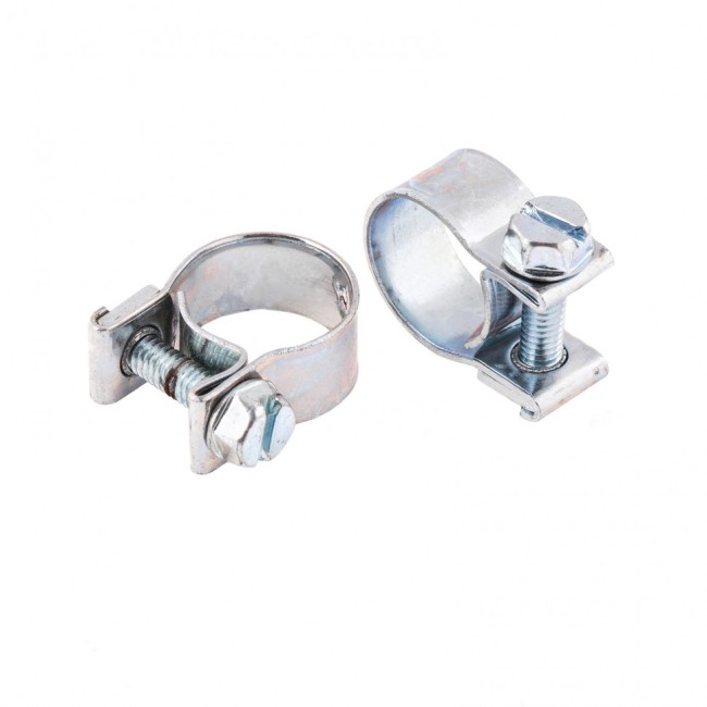Хомуты металлические, MINI 12-14 мм, ширина 9 мм, винтовой, W1, 2 шт Сибртех Хомуты металлические, MINI 12-14 мм, ширина 9 мм, винтовой, W1, 2 шт Сибртех