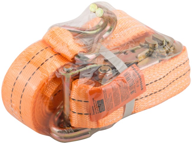 Ремень для крепления груза, храповый механизм, лента 38 мм х 8 м, 1500 кг Ремень для крепления груза, храповый механизм, лента 38 мм х 8 м, 1500 кг