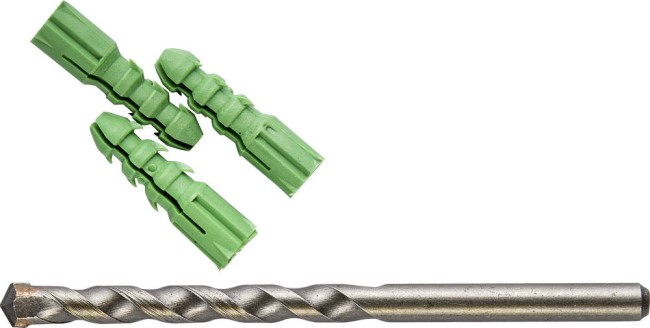 STAYER 10 x 120 мм, 10 шт, сверло по бетону с дюбелями (29111-H11-10) STAYER 10 x 120 мм, 10 шт, сверло по бетону с дюбелями (29111-H11-10)