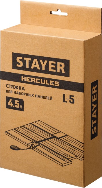 STAYER 4.5 м, стяжка для ламинатных полов, Professional (32230)