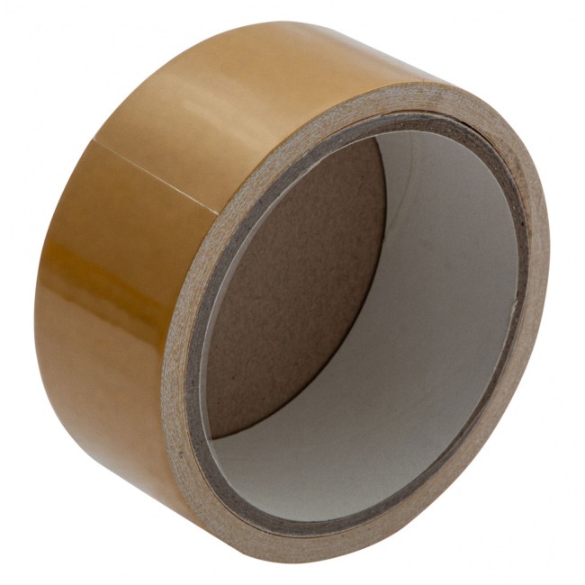 Лента клейкая двусторонняя, 38 мм х 5 м, на тканевой основе Сибртех Лента клейкая двусторонняя, 38 мм х 5 м, на тканевой основе Сибртех