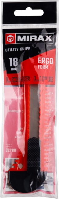 MIRAX 18 мм, нож со сдвижным фиксатором (09125)