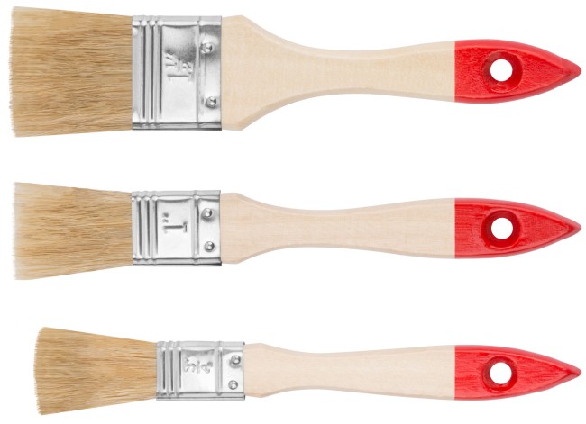 Набор кистей "Оптима" 3 шт. (19, 25, 38 мм)