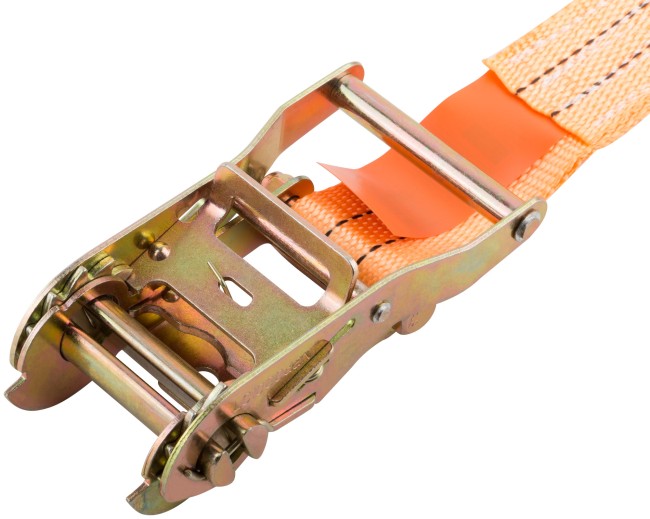 Ремень для крепления груза, храповый механизм, лента 38 мм х 12 м, 1500 кг Ремень для крепления груза, храповый механизм, лента 38 мм х 12 м, 1500 кг