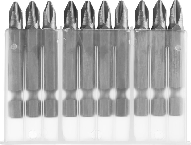 MIRAX PH2, 50 мм, 10 шт, биты (26253-2-50-10) MIRAX PH2, 50 мм, 10 шт, биты (26253-2-50-10)