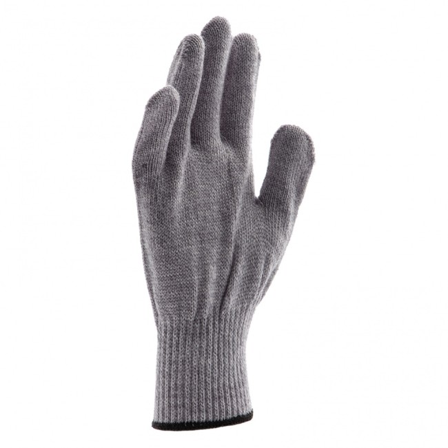 Перчатки трикотажные, акрил, серое мулине, оверлок Россия Сибртех Перчатки трикотажные, акрил, серое мулине, оверлок Россия Сибртех