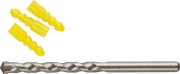 STAYER 8 x 120 мм, 20 шт, сверло по бетону с дюбелями (29111-H21-08)
