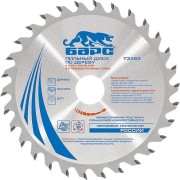 Пильный диск по дереву 230 x 32/30 мм, 24 твердосплавных зуба Барс Пильный диск по дереву 230 x 32/30 мм, 24 твердосплавных зуба Барс