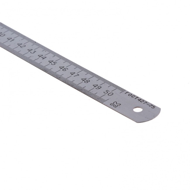 Линейка измерительная, 500 мм, металлическая Россия Линейка измерительная, 500 мм, металлическая Россия