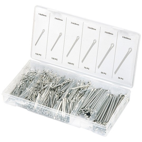 Набор шплинтов, S головки х L: 1.6 х 25.2, 3 х 25.2, 3 х 38, 3, 1 х 32, 3, 1 х 50.4 х 63 мм, 555 предметов Сибртех Набор шплинтов, S головки х L: 1.6 х 25.2, 3 х 25.2, 3 х 38, 3, 1 х 32, 3, 1 х 50.4 х 63 мм, 555 предметов Сибртех