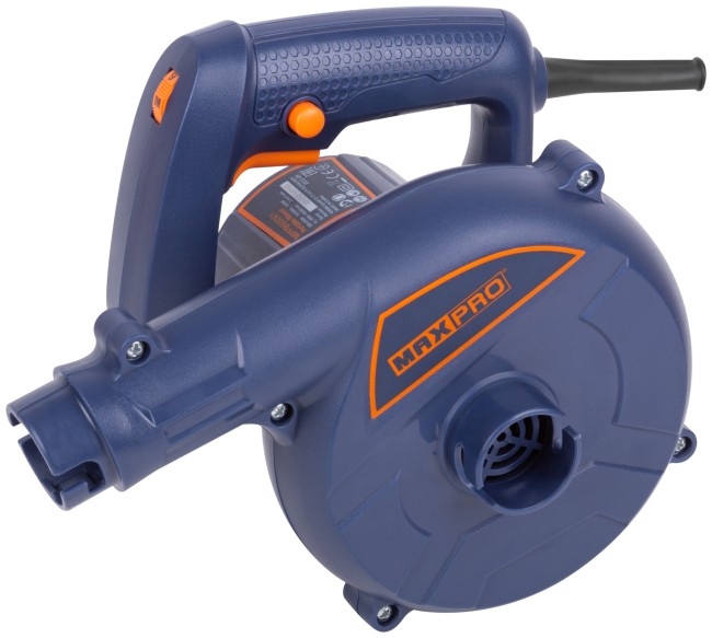 MAX-PRO Воздуходувка-пылесос 600 Вт; 6000-16000об/мин; 3500л/мин; дополнительные щетки; 1,5 кг; кор.