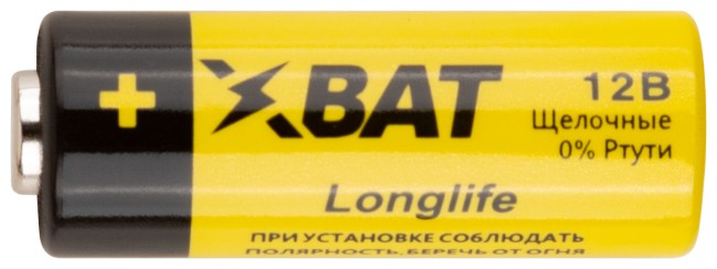 Батарейка щелочная, 12 В, 1 шт.