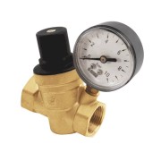 Регулятор давл мемб РДФ R202 Ду15 Ру16 м/м Рн1-6 с маном SantechSystems