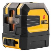 Лазерный уровень LX 02 Red, 20 м, 635 нм, резьба 1/4" Denzel Лазерный уровень LX 02 Red, 20 м, 635 нм, резьба 1/4" Denzel