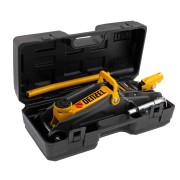 Домкрат гидравлический подкатной с фиксатором, 2 т, 130-330 мм, в кейсе Denzel Домкрат гидравлический подкатной с фиксатором, 2 т, 130-330 мм, в кейсе Denzel