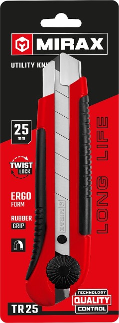 MIRAX 25 мм, нож с винтовым фиксатором (09129) MIRAX 25 мм, нож с винтовым фиксатором (09129)