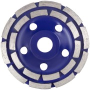 Диск алмазный шлифовальный, двойной сегмент CUTOP, 125 x 5.0 x 8.0 x 22.2 мм Диск алмазный шлифовальный, двойной сегмент CUTOP, 125 x 5.0 x 8.0 x 22.2 мм